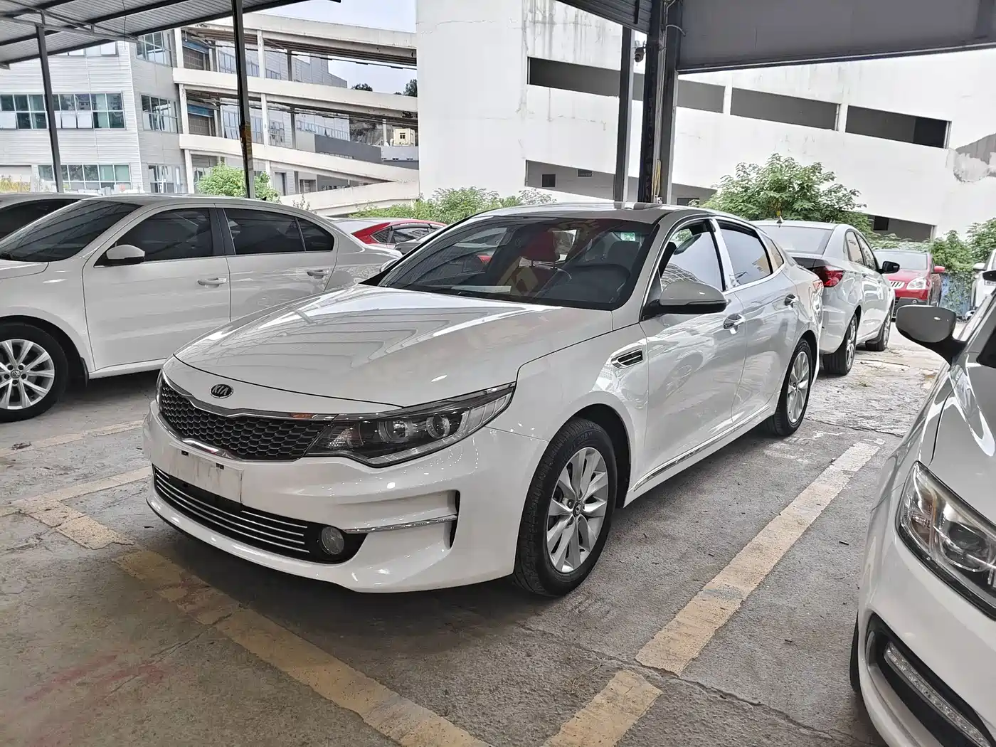 Kia K5 2016 — пригон из Китая