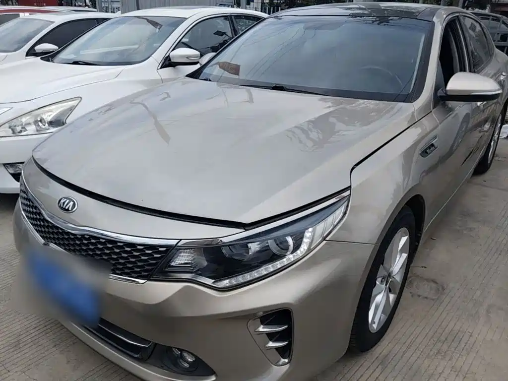 Kia K5 2016 — пригон из Китая