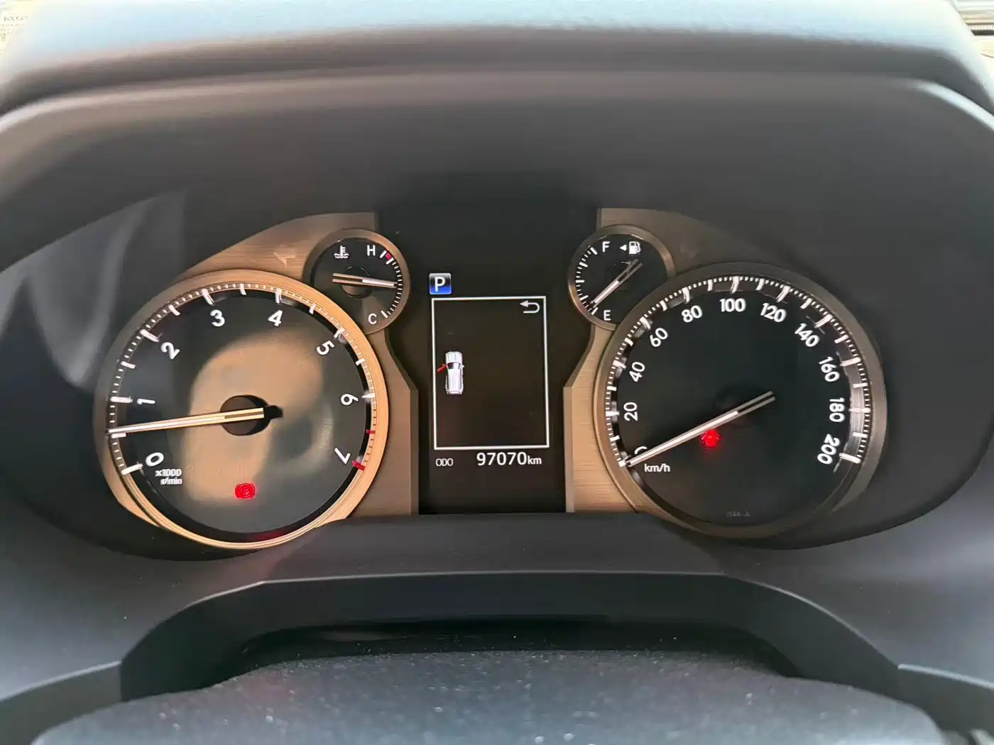 Toyota Prado 2018 3.5L Automatic TX-L NAVI Rear-mounted Spare Tire фото 6
