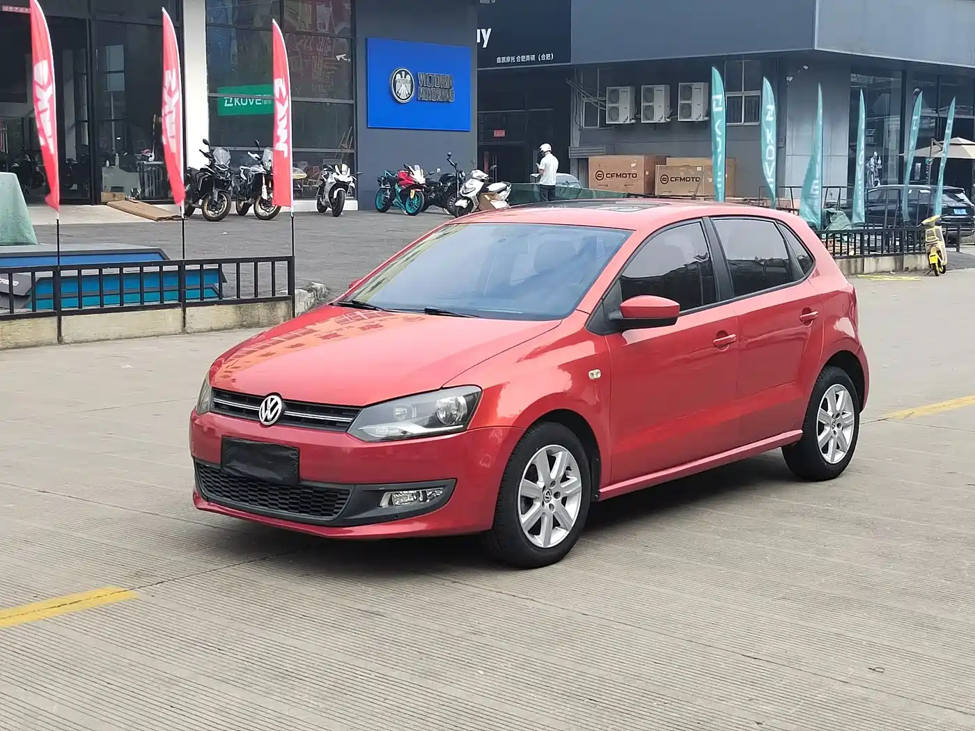 Volkswagen Polo 2013 — пригон из Китая
