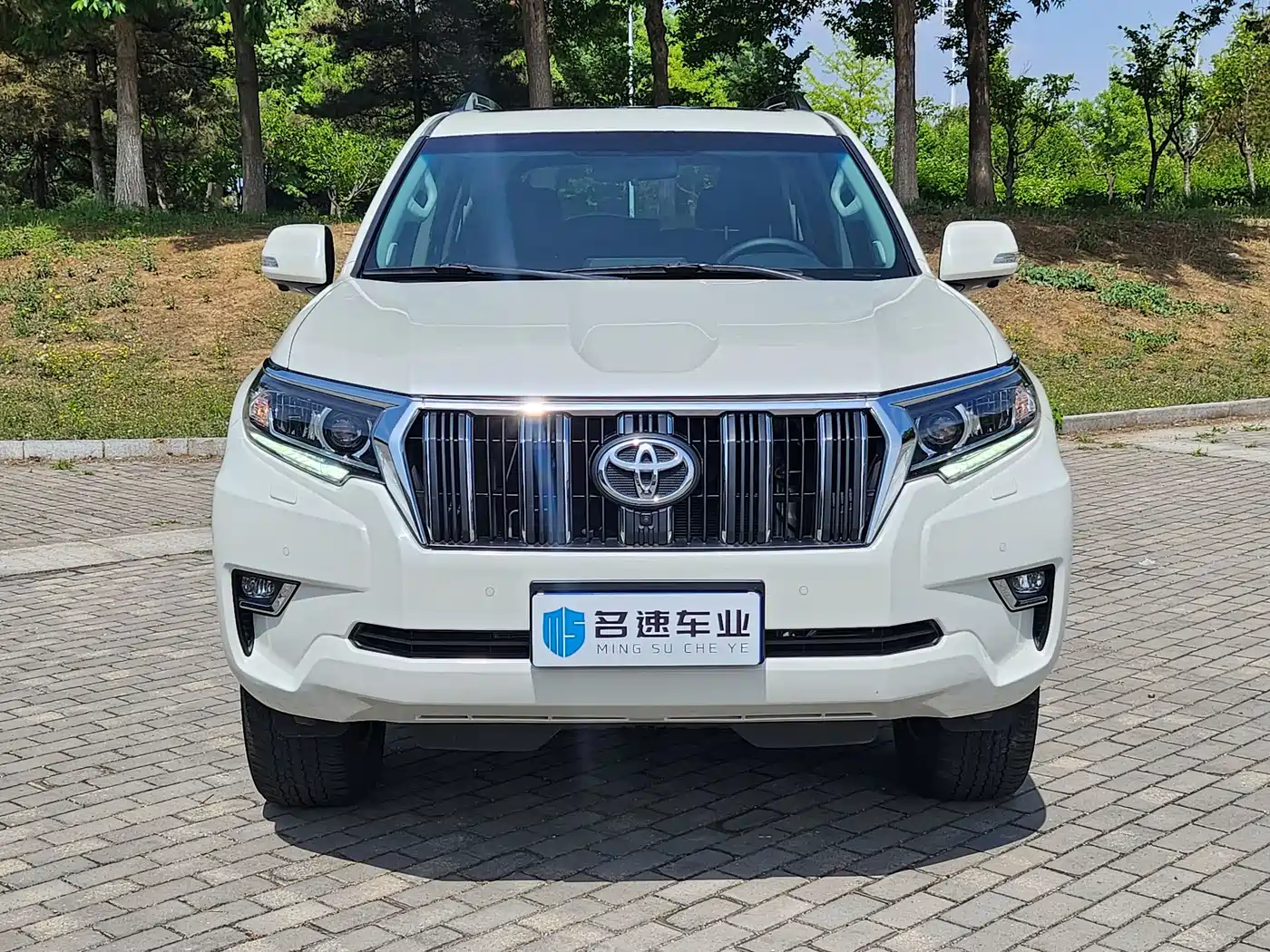 Toyota Prado 2018 3.5L Automatic TX-L Rear-mounted Spare Tire фото 2