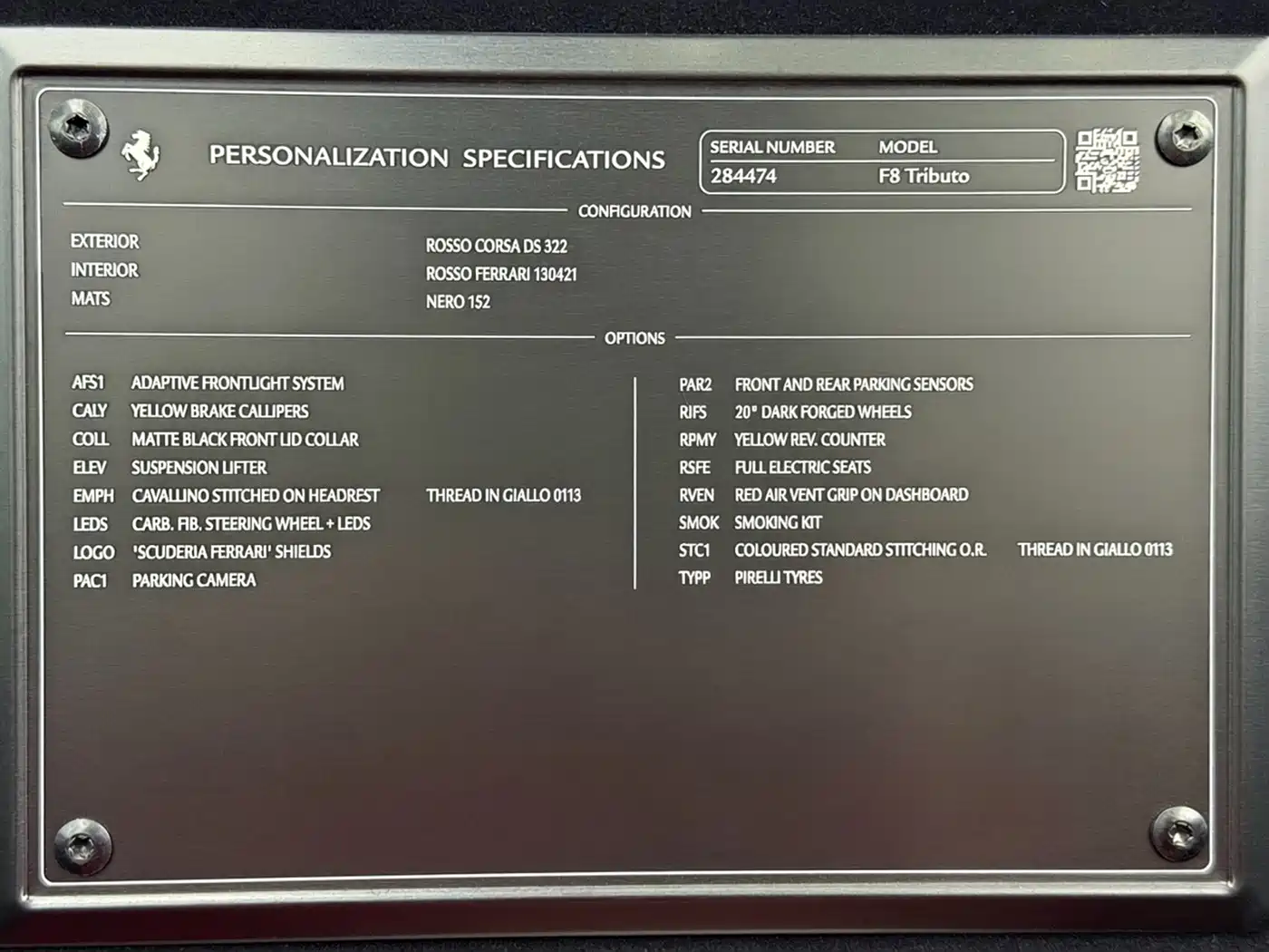 Ferrari F8 2023 2019 Tributo 3.9T V8