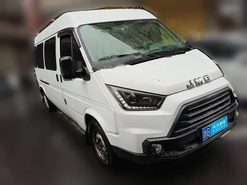 Jiangling Tesun 2020 2019 2.8T Commercial Smart Automatic Long Wheelbase Medium Roof 6-Seater Single Rear Tire China VI JX493