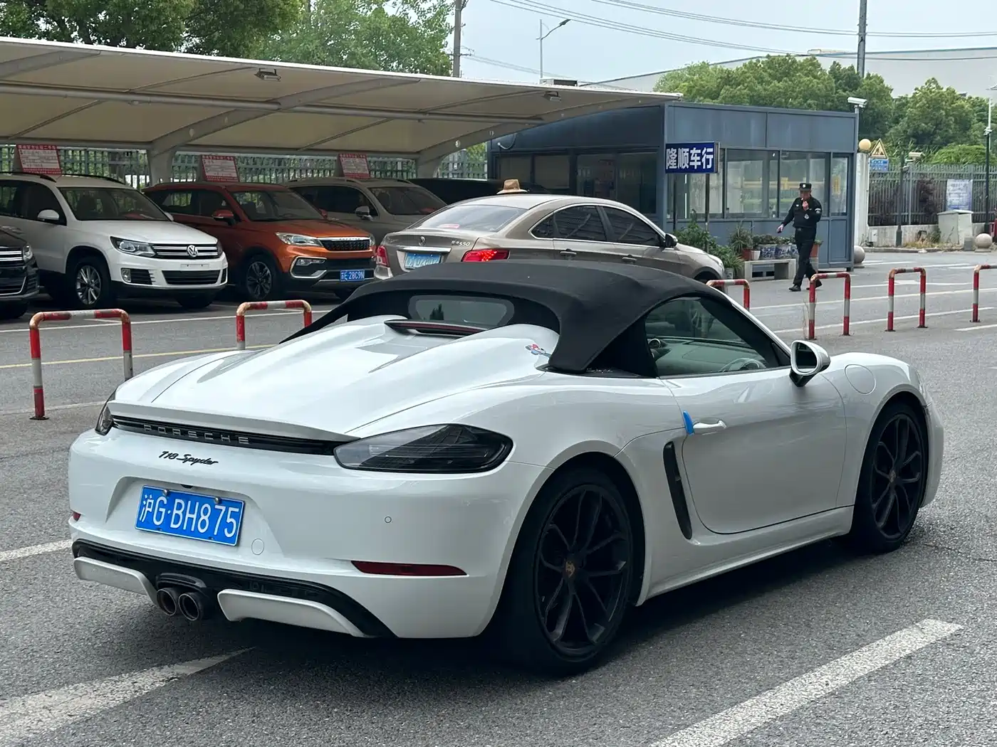 Porsche 718 2022 Spyder 2.0T фото 11