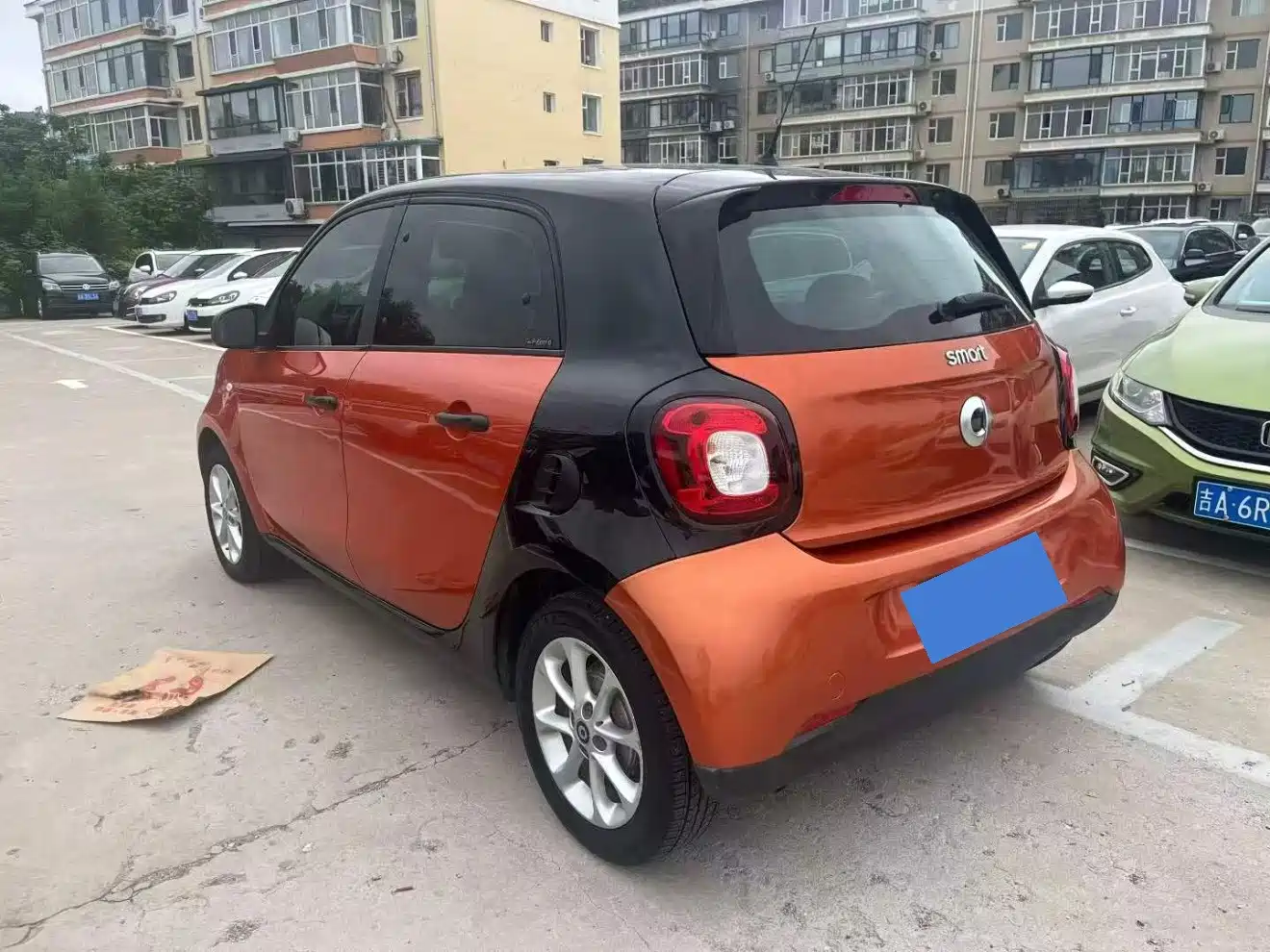 smart forfour 2017 2016 1.0L 52kW Agile Edition