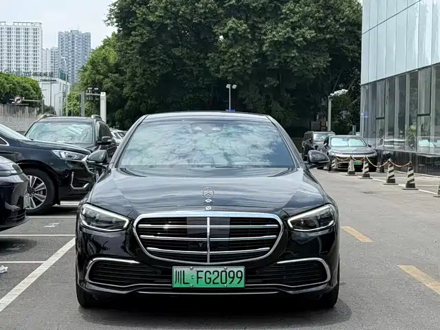 Mercedes-Benz S-Class New Energy 2023 S 450 e L Plug-in Hybrid Sedan — фото 2