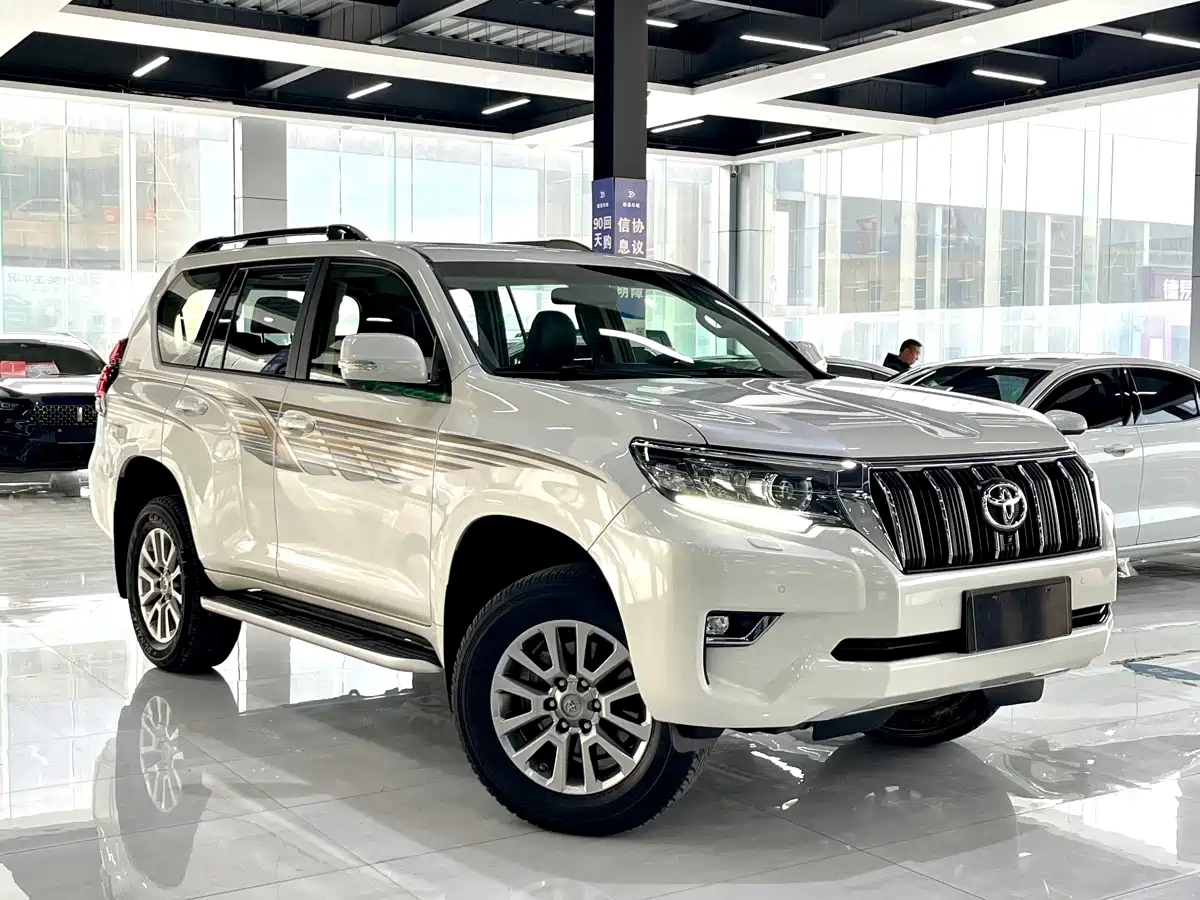 Toyota Prado 2018 3.5L Automatic TX-L Rear-mounted Spare Tire фото 3