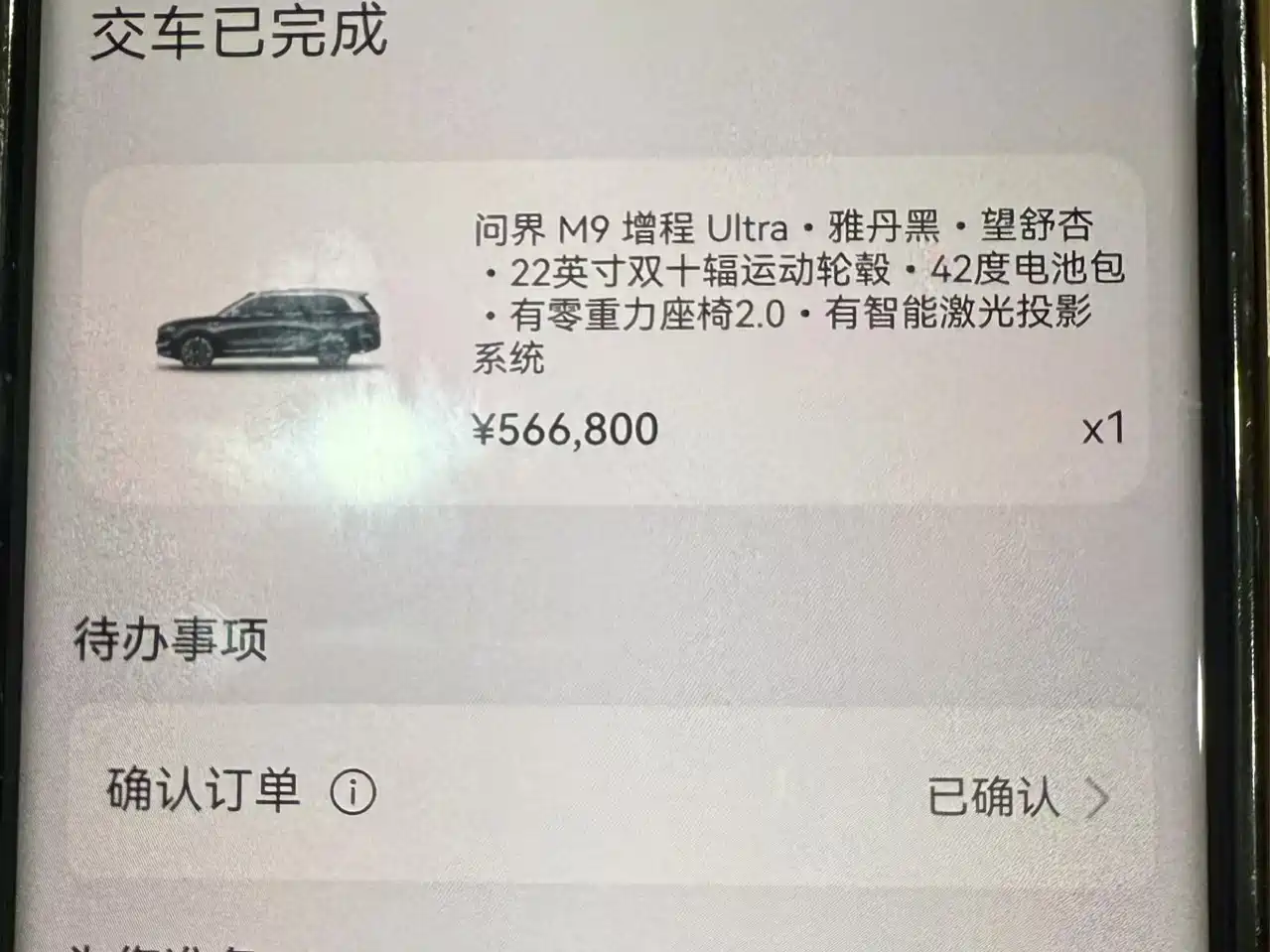 AITO Wenjie AITO M9 2024 Extended Range Ultra 42kWh 6-Seater фото 38