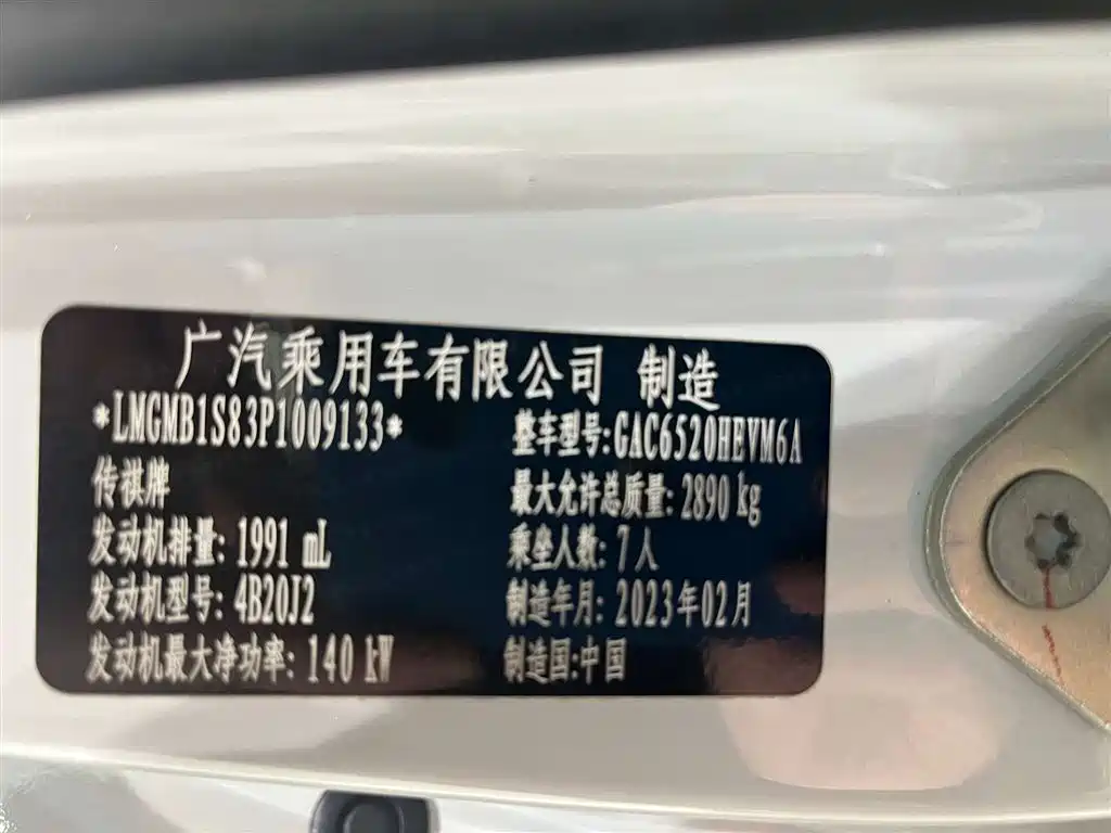 GAC Trumpchi Trumpchi M8 2023 Model Master Series Hybrid Royal Edition фото 17