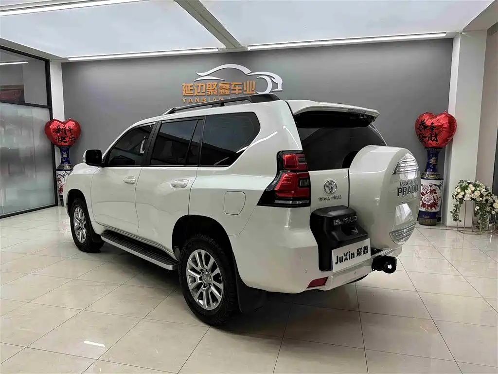 Toyota Prado 2018 3.5L Automatic TX-L NAVI Rear-mounted Spare Tire фото 6