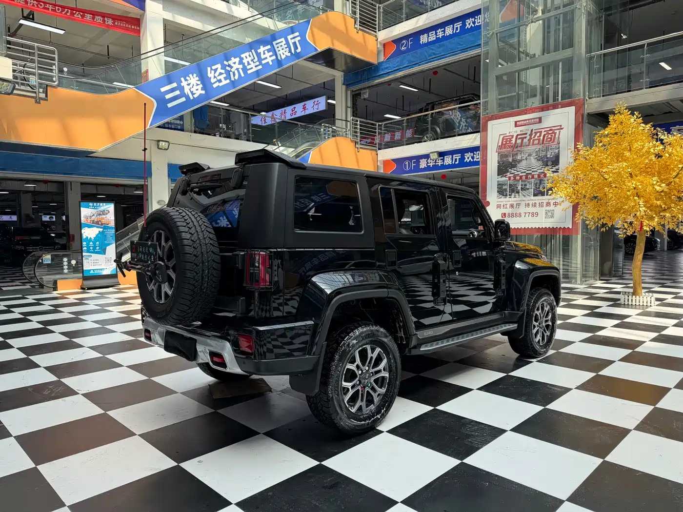 BAIC ORV Beijing Offroad BJ40 2023 2.0T Auto 4WD Urban Hunter Knight Edition фото 8