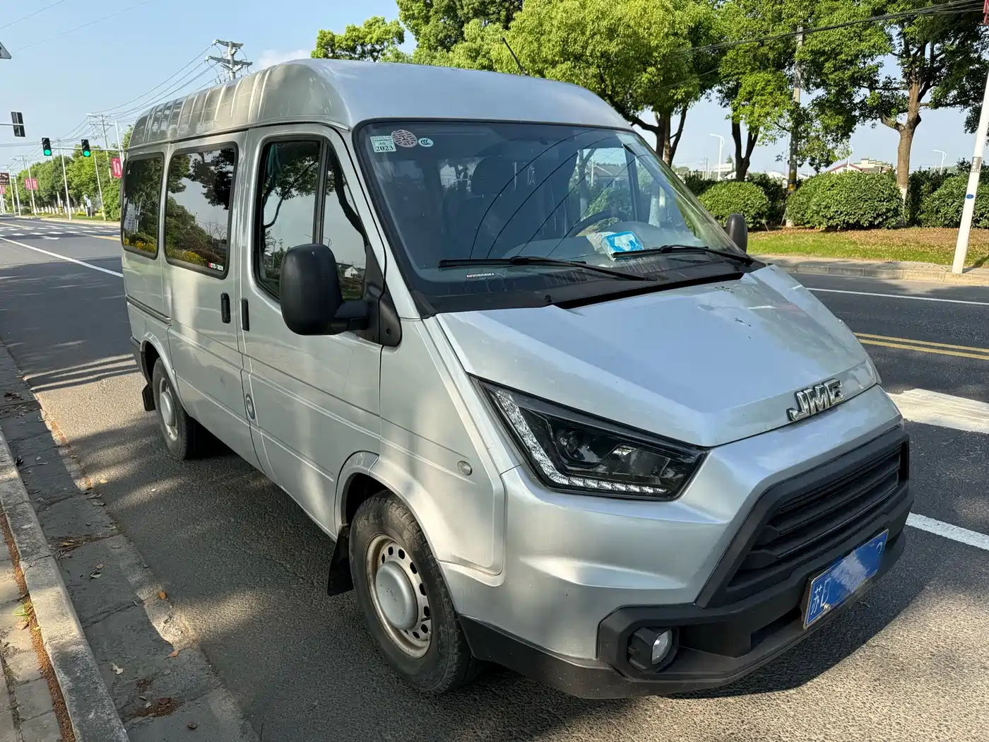 Jiangling Tesun 2021 2017 2.8T Commercial Transport Short Wheelbase Medium Roof 6/7/8 Seats JX493