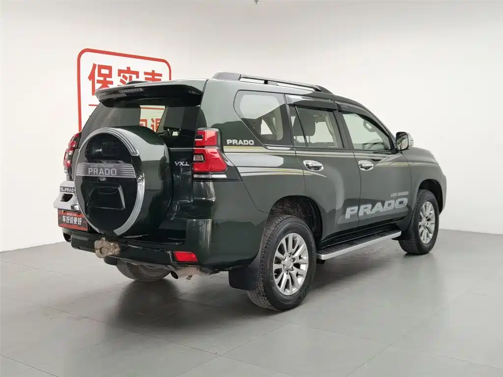 Toyota Prado 2018 3.5L Automatic TX-L Rear-mounted Spare Tire фото 2