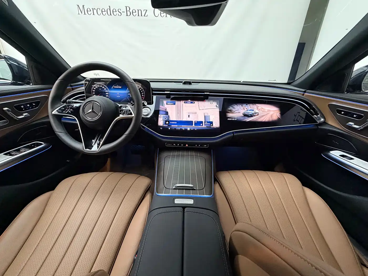 Mercedes-Benz E-Class New Energy 2024 E 350 e L Plug-in Hybrid Sports Sedan фото 9