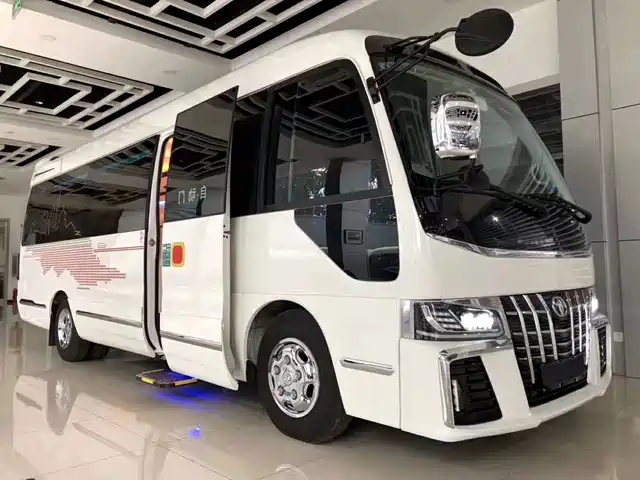  Toyota Coaster 2019 4.0L Premium Vehicle GRB53L-ZCMSK 20-seater Special Edition 9GR