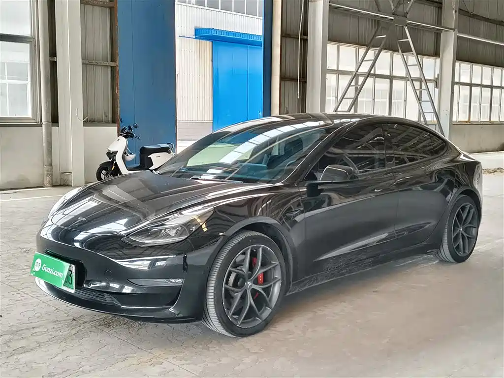 Tesla Model 3 2021 Facelift Performance High-Performance AWD 3D1