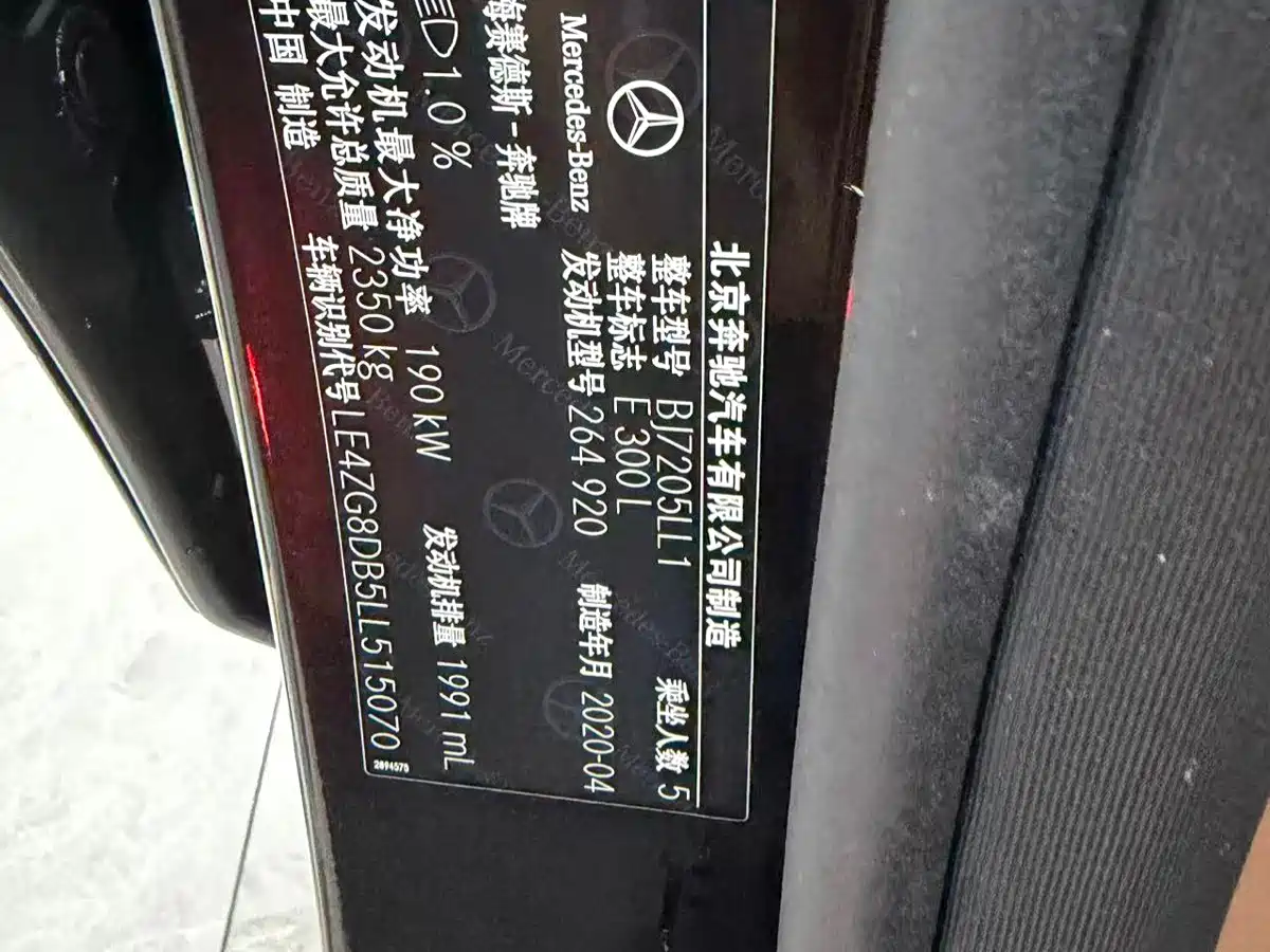 Mercedes-Benz E-Class 2020 E 300 L Luxury Model фото 10