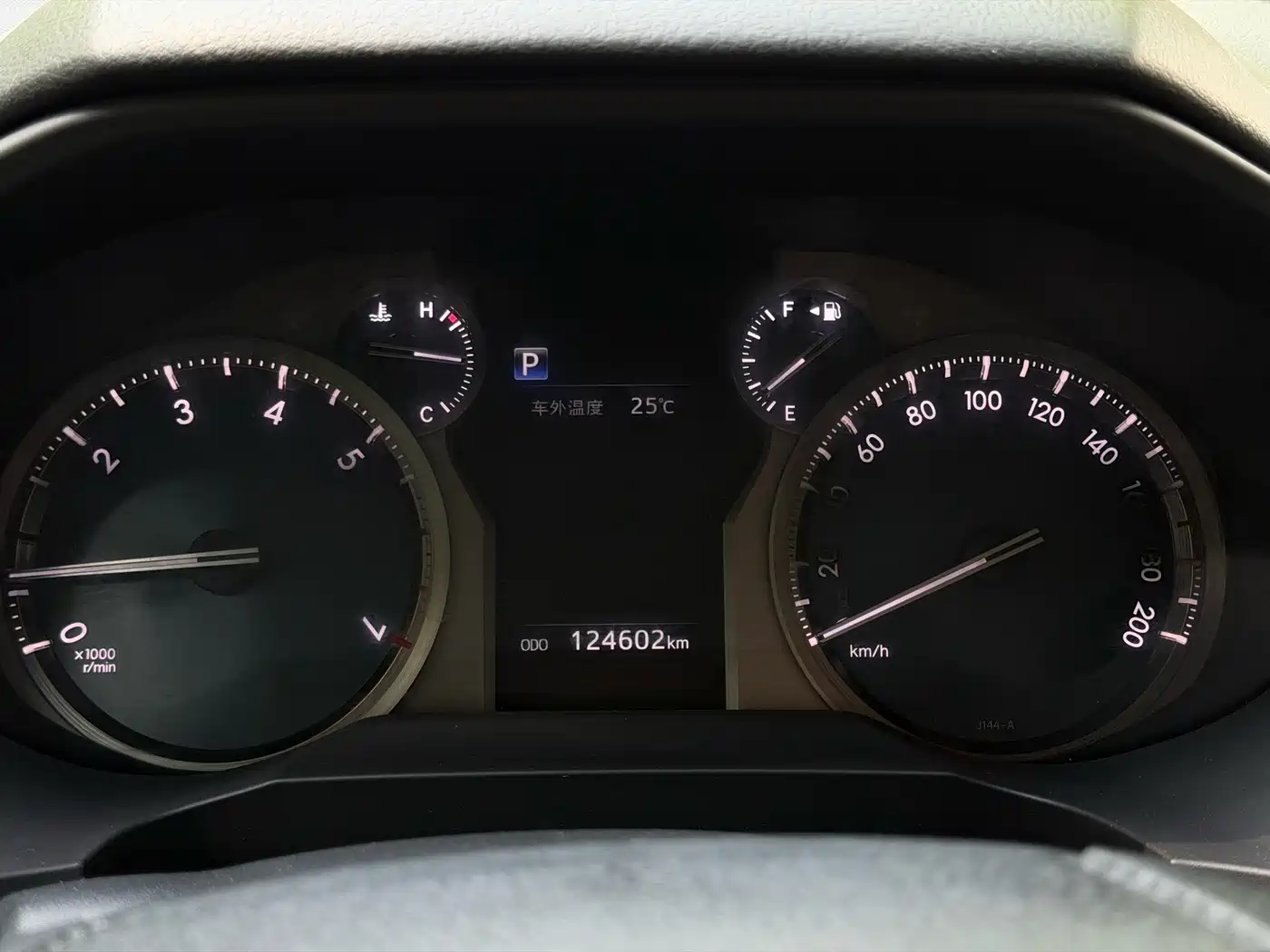 Toyota Prado 2018 3.5L Automatic TX-L Rear-mounted Spare Tire фото 24