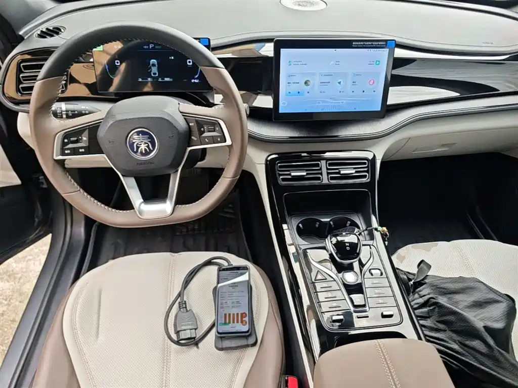 BYD Qin PLUS 2024 Glory Edition DM-i 55KM Leading фото 10