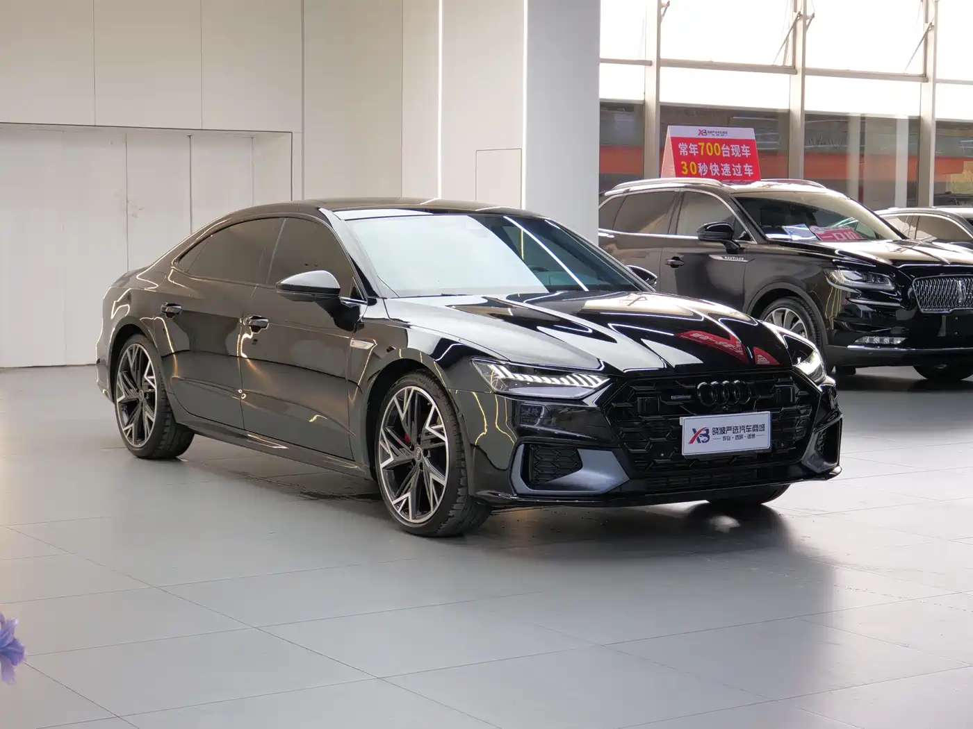 Audi A7L 2024 45 TFSI quattro Black Warrior Edition фото 3
