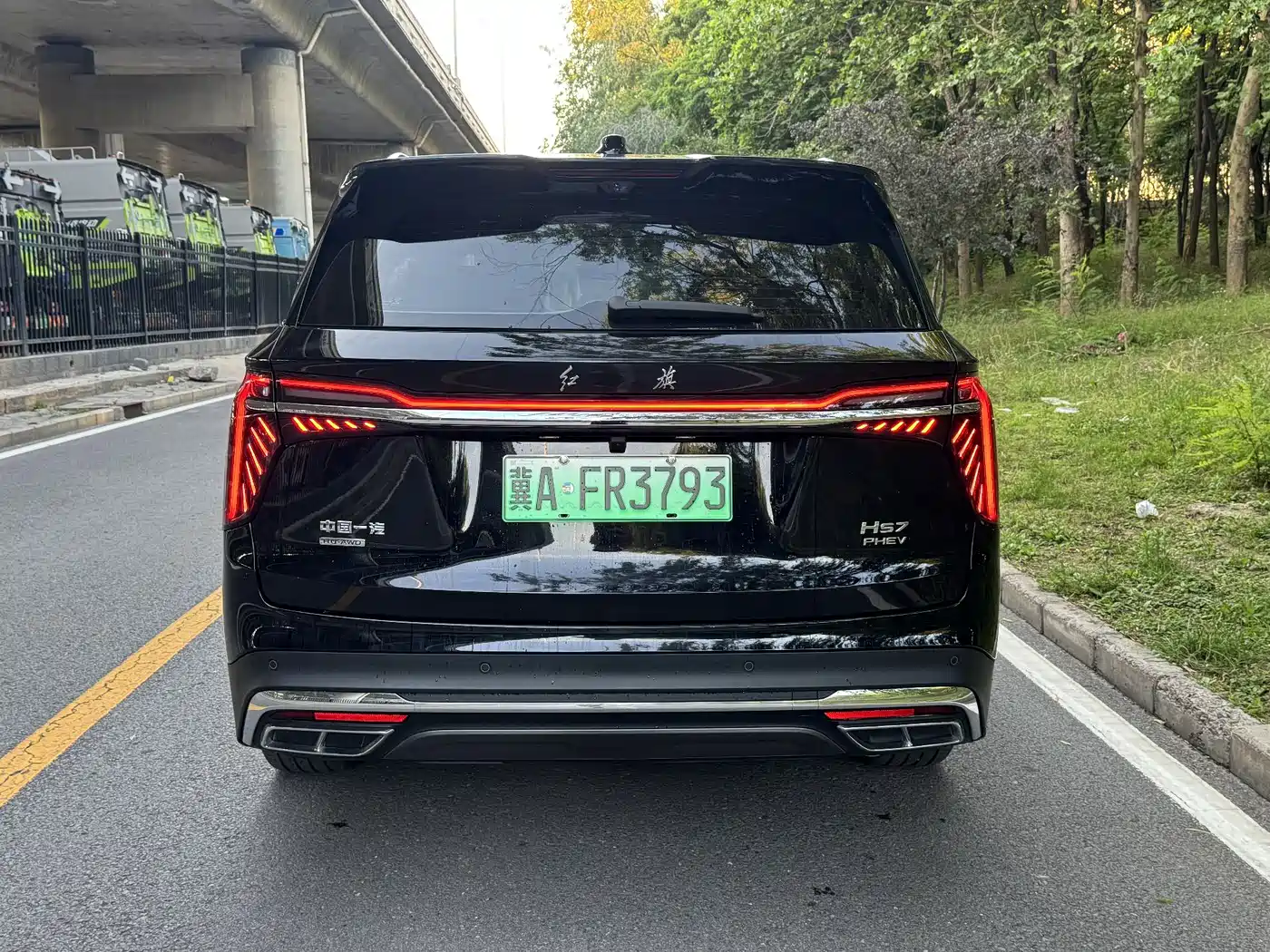 Hongqi HS7 PHEV 2025 Revised Model 2.0T PHEV 4WD 2 Million Units Commemorative Edition 7-Seater фото 5