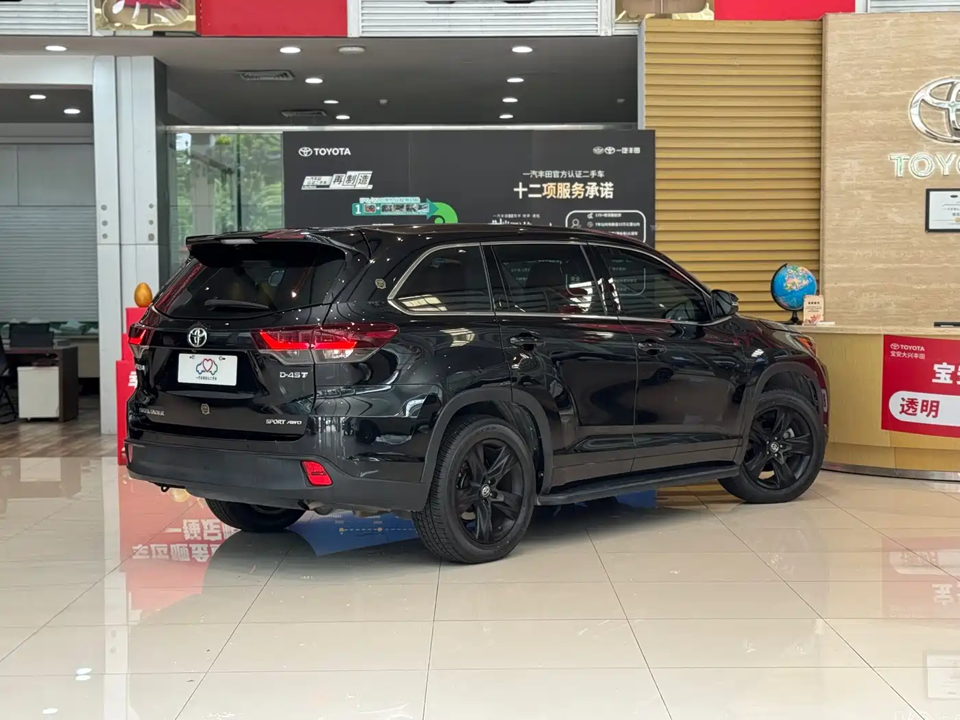 Toyota Highlander 2018 Model 2.0T 4WD Knight Edition 7-Seater China VI фото 2