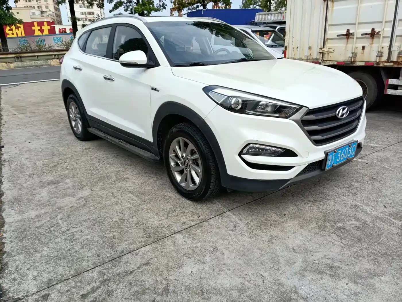 Hyundai Tucson 2015 — пригон из Китая