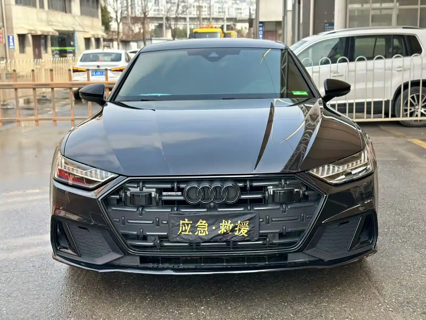 Audi A7L 2024 45 TFSI quattro Black Warrior Edition фото 2