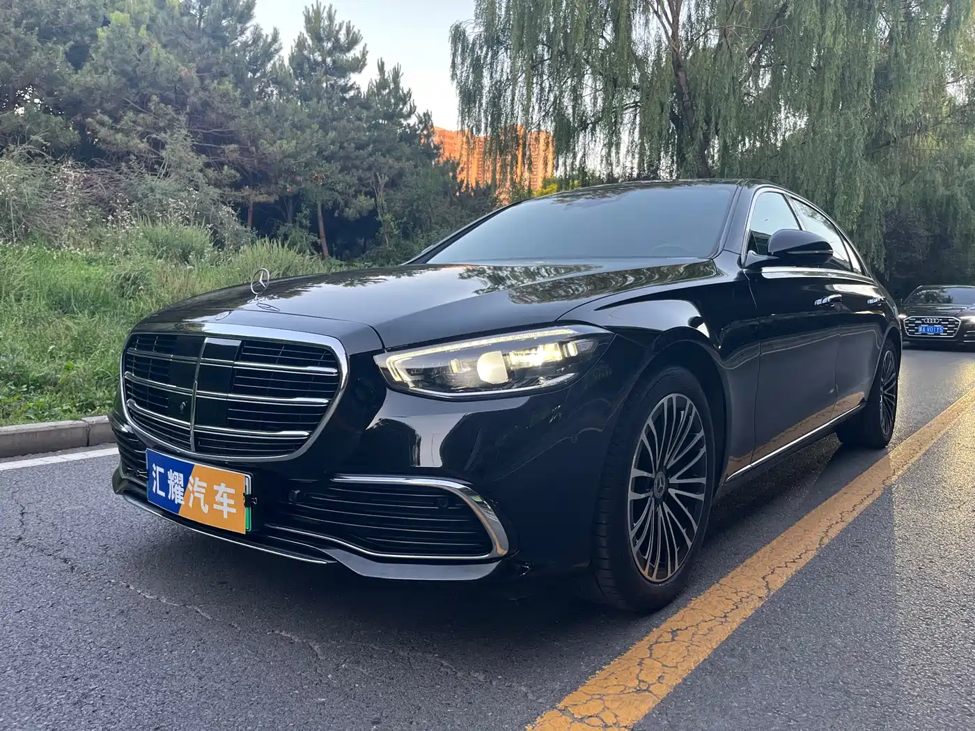 Mercedes-Benz S-Class New Energy 2023 S 450 e L Plug-in Hybrid Sedan фото 5