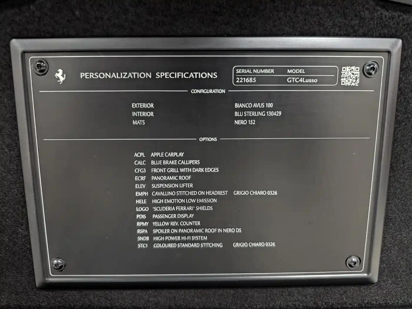 Ferrari GTC4Lusso 2017 2016 6.3L V12