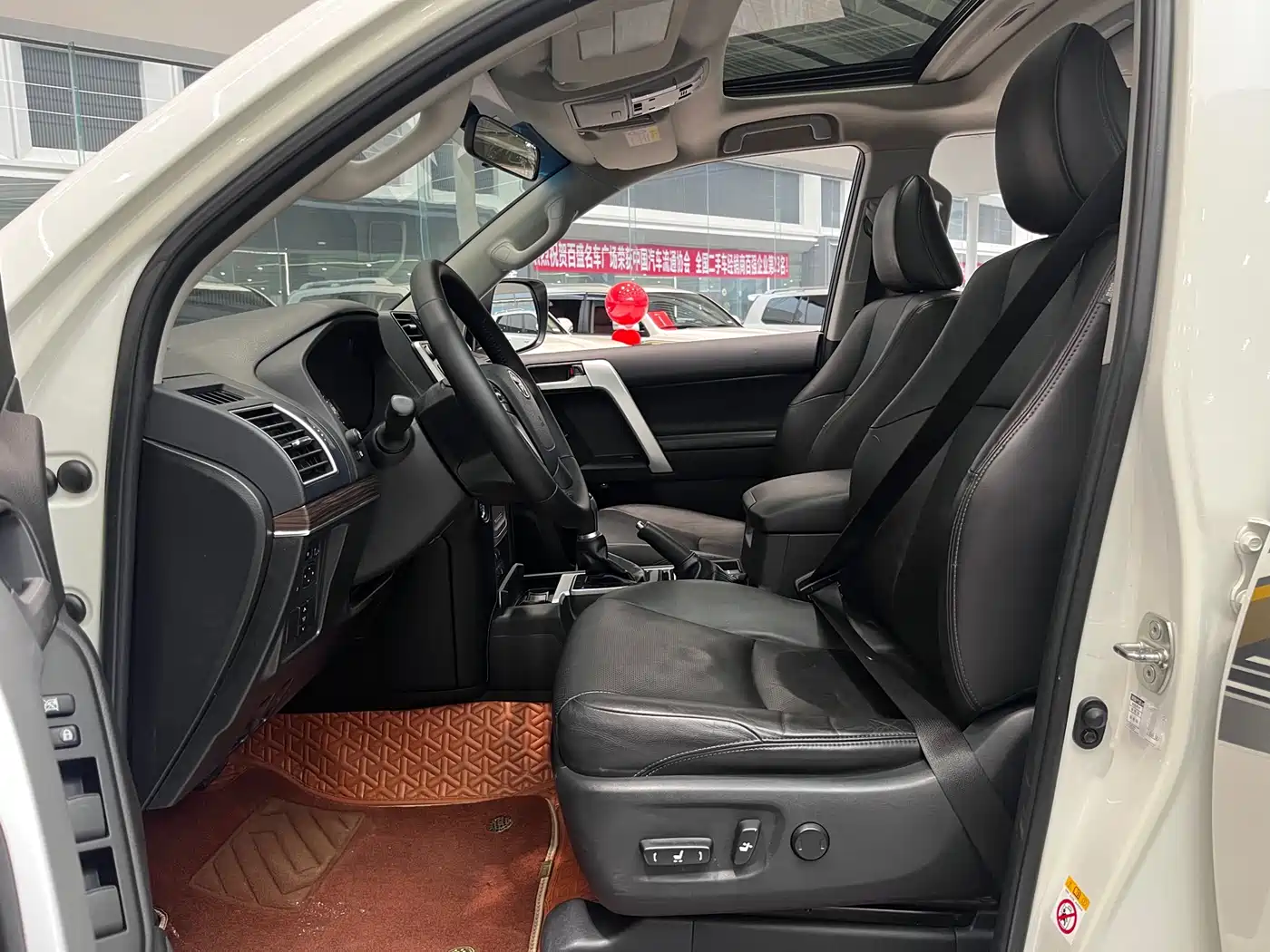 Toyota Prado 2018 3.5L Automatic TX-L NAVI Rear-mounted Spare Tire фото 12