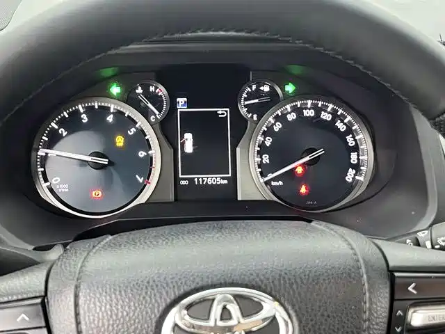 Toyota Prado 2018 3.5L Automatic TX-L Rear-mounted Spare Tire фото 10