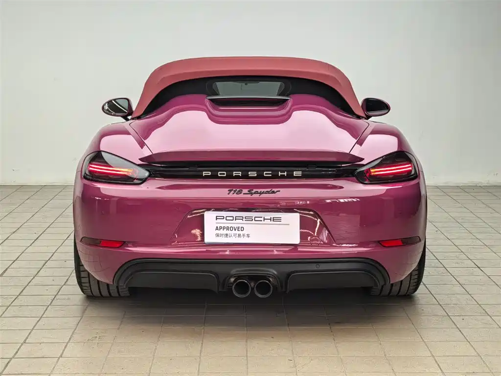 Porsche 718 2022 Spyder 2.0T фото 20