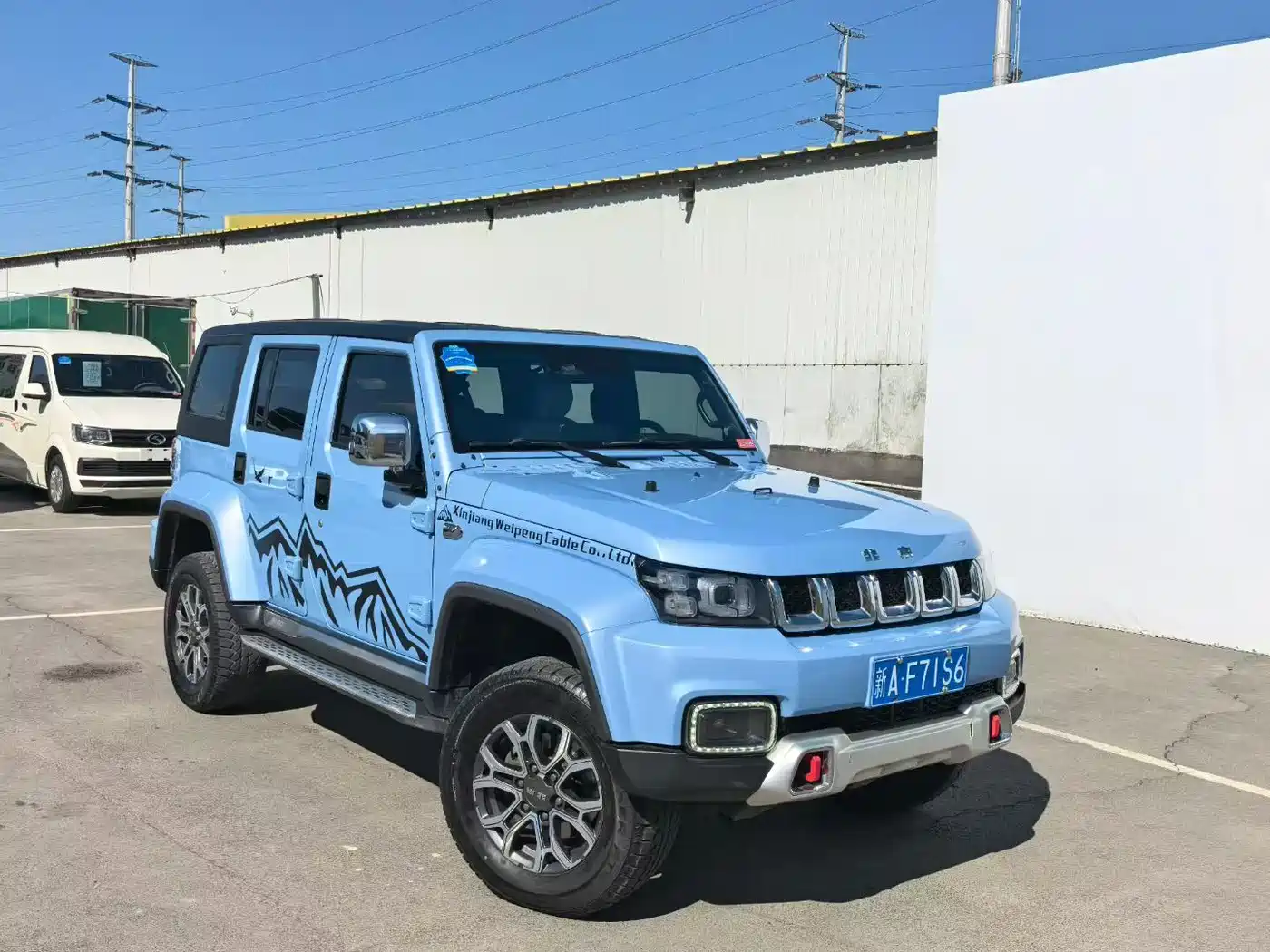 BAIC ORV Beijing Offroad BJ40 2023 2.0T Auto 4WD Urban Hunter Knight Edition фото 3