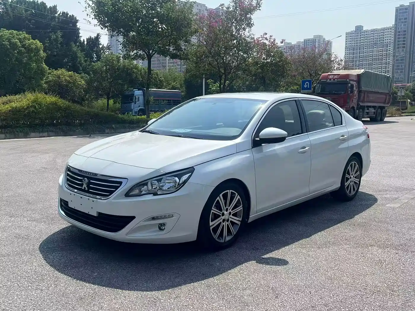 Peugeot 408 2014 — пригон из Китая