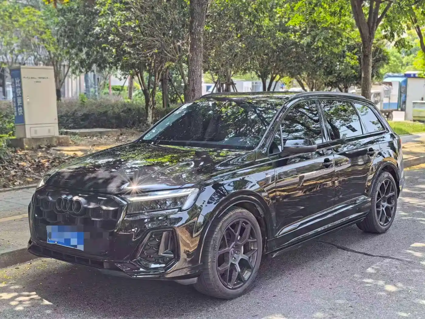 Audi Q7 2025 2024 45 TFSI quattro S line Black Warrior