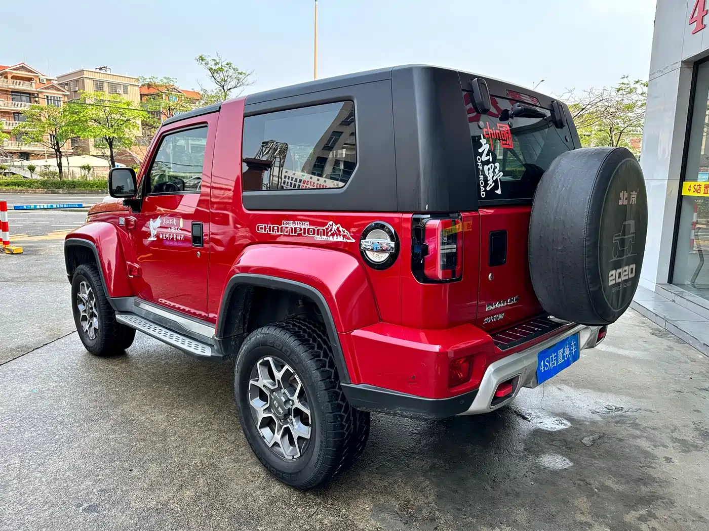 BAIC ORV Beijing Offroad BJ40 2020 2.0T Automatic 4WD Tribute 2020 Edition Knight фото 4