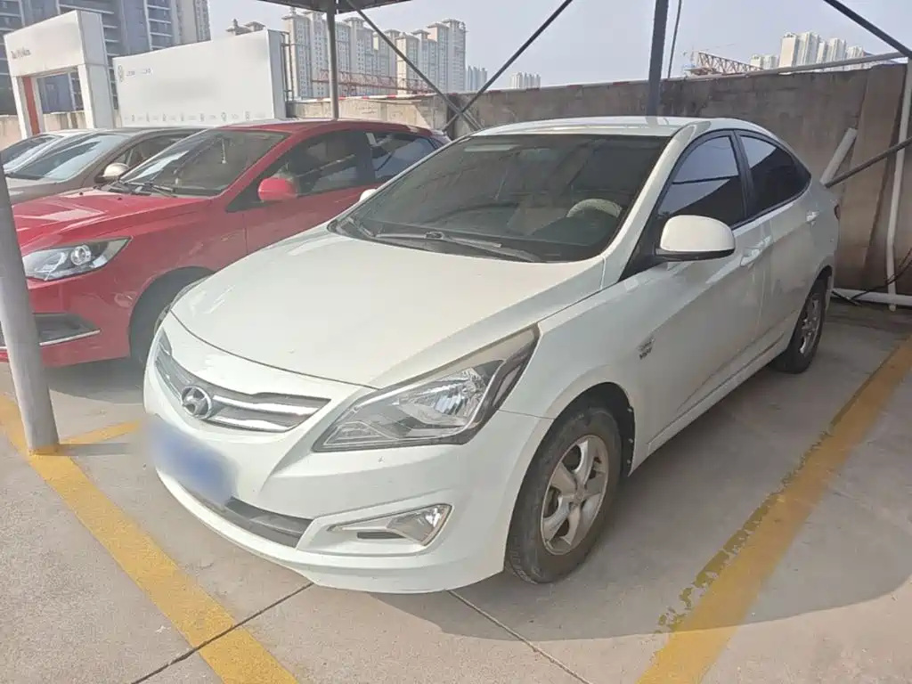 Hyundai Verna 2014 — пригон из Китая