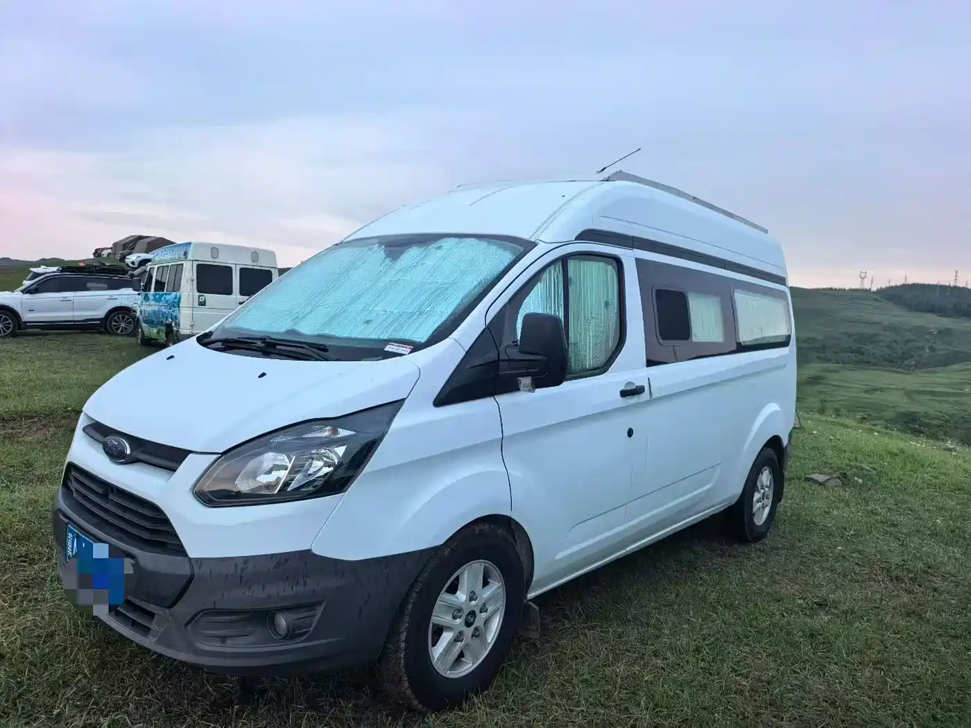 Ford Transit 2018 2017 2.0T Diesel Multi-purpose Commercial Vehicle Medium Wheelbase Medium Roof China V