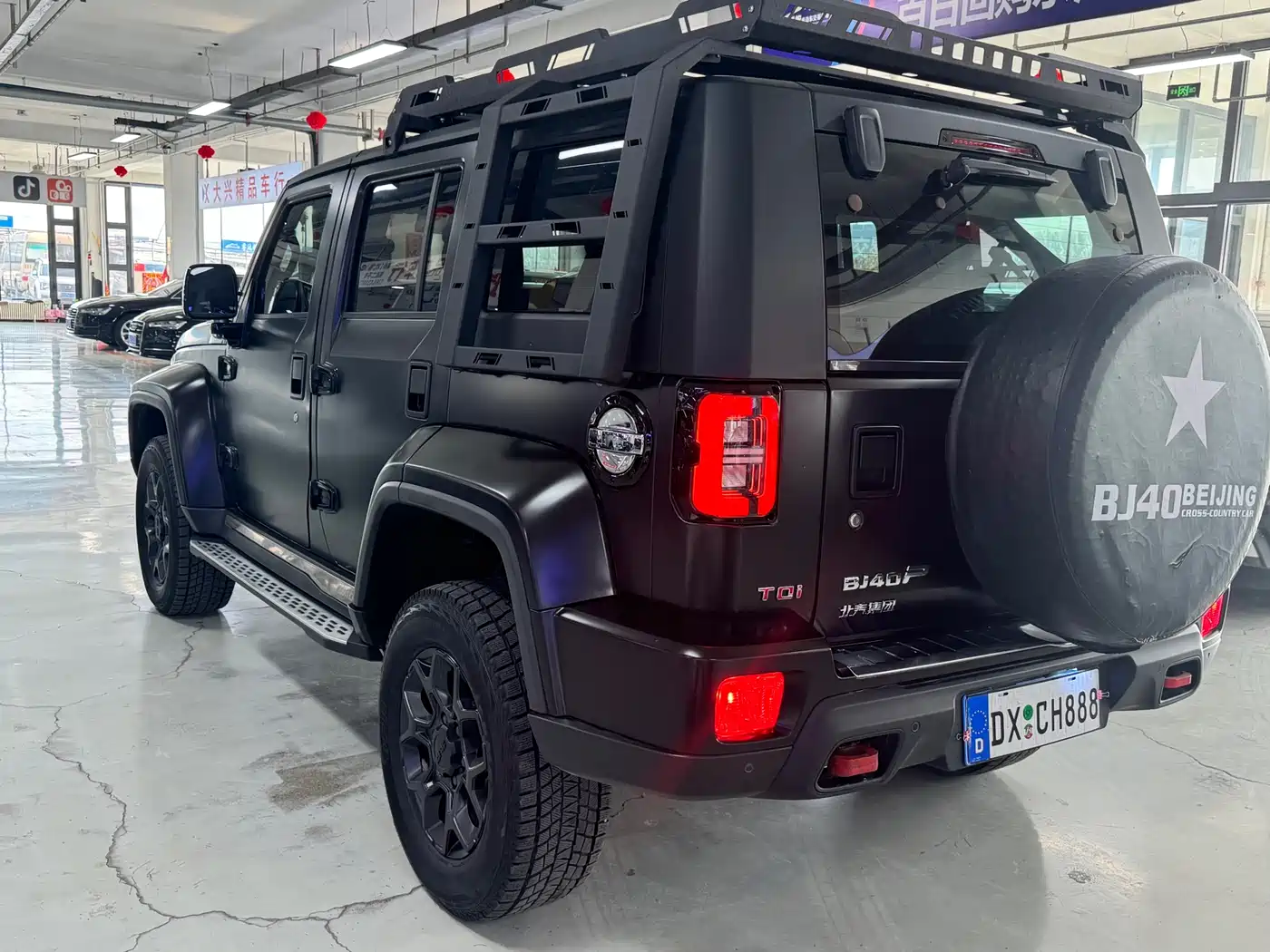 BAIC ORV Beijing Offroad BJ40 2023 2.0D Automatic 4WD Blade Hero Edition Knight Type фото 6