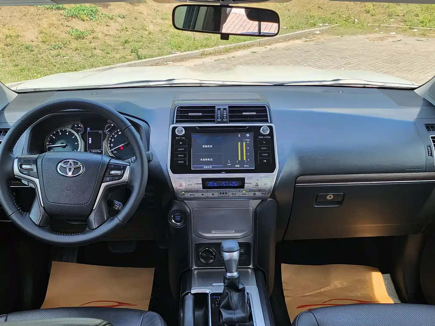 Toyota Prado 2018 3.5L Automatic TX-L Rear-mounted Spare Tire фото 4