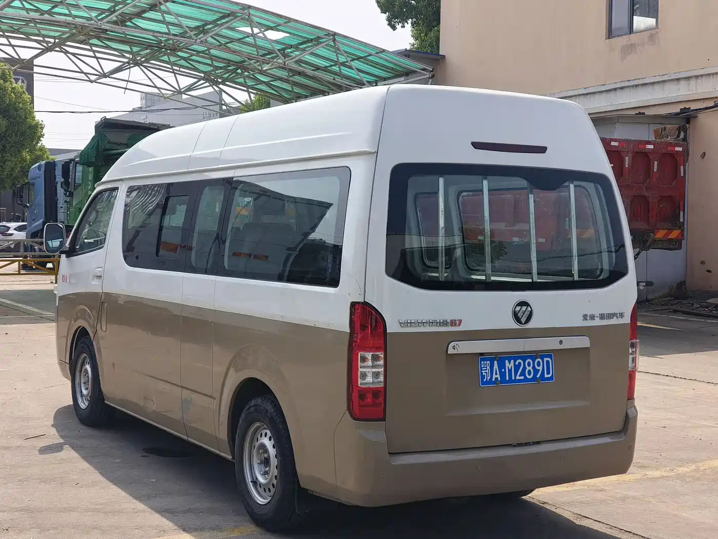 Foton Fengjing G7 2019 2017 2.0L Long Wheelbase Commercial Cargo Van High Roof 6-seater 4Q20M
