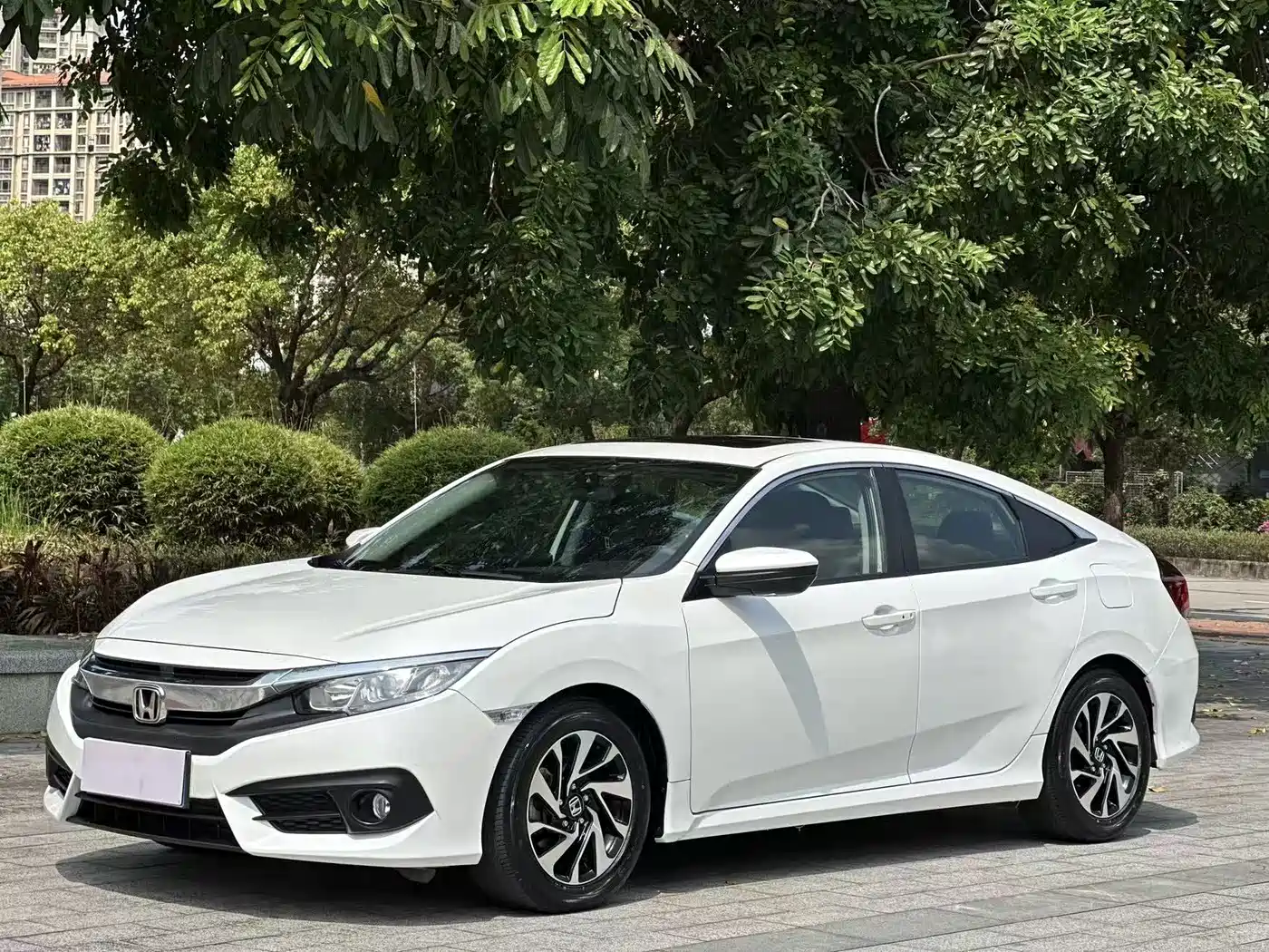 Honda Civic 2016 — пригон из Китая