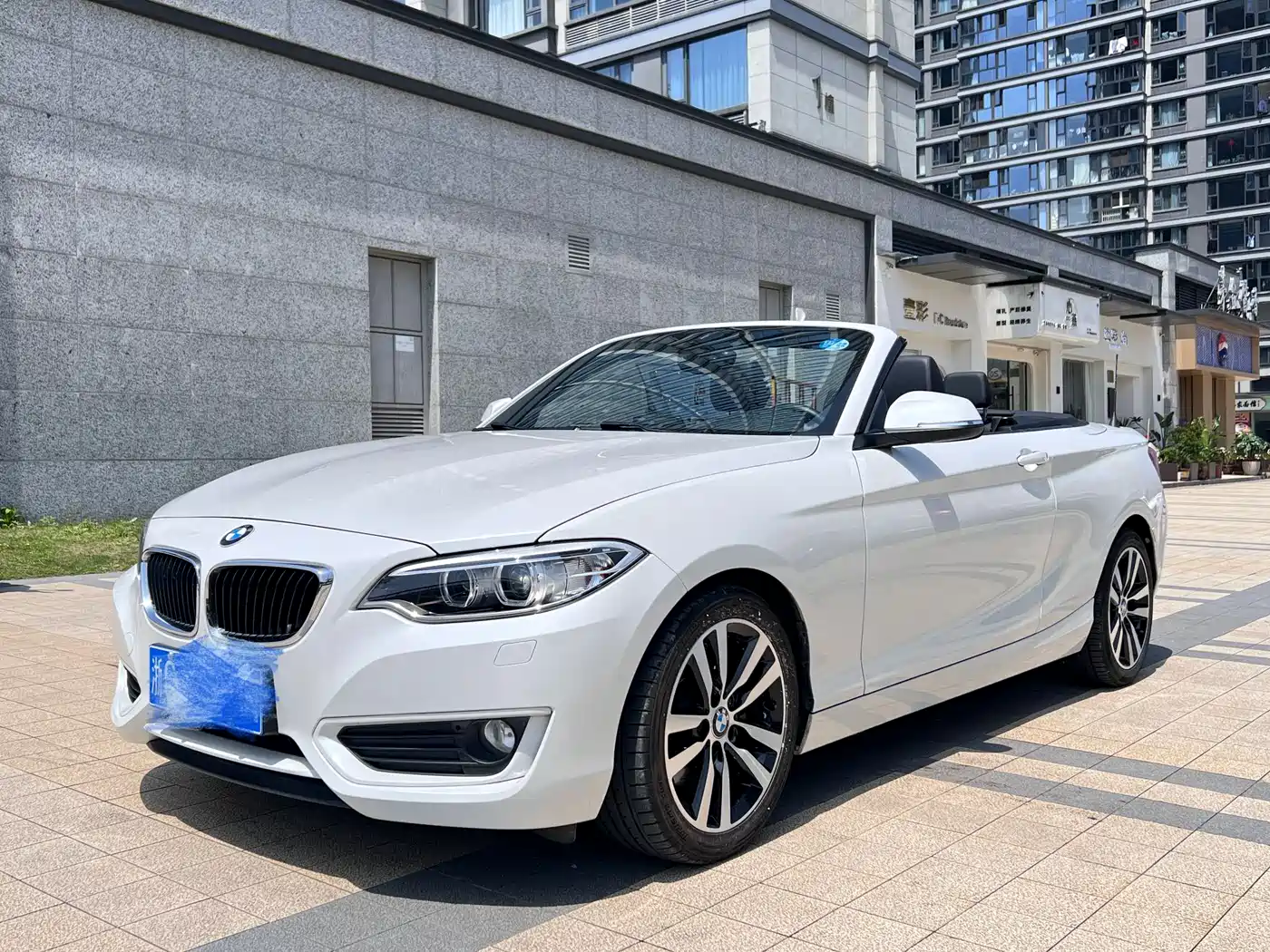 BMW 2 Series (Import) 2015 220i Convertible Coupe Leading