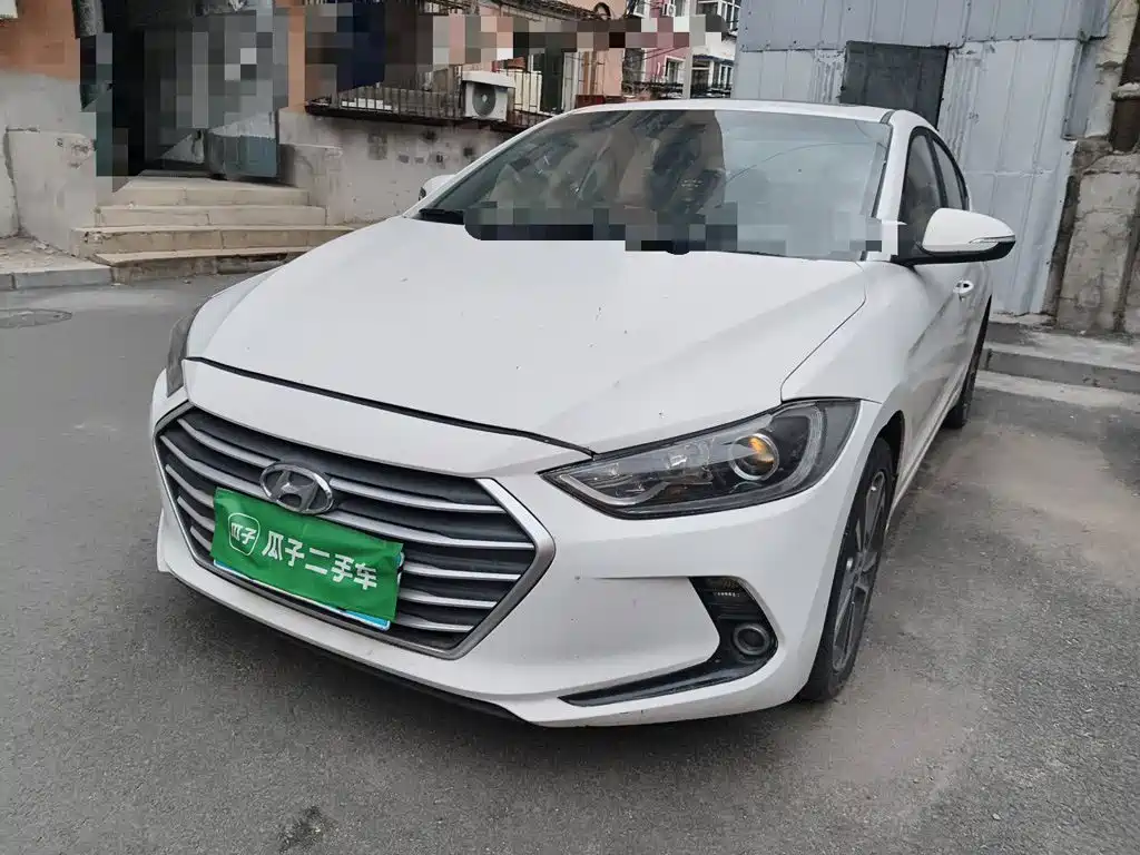 Hyundai Elantra 2016 — пригон из Китая