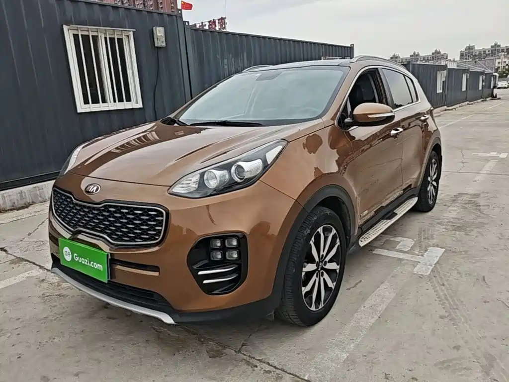 Kia KX5 2016 — пригон из Китая