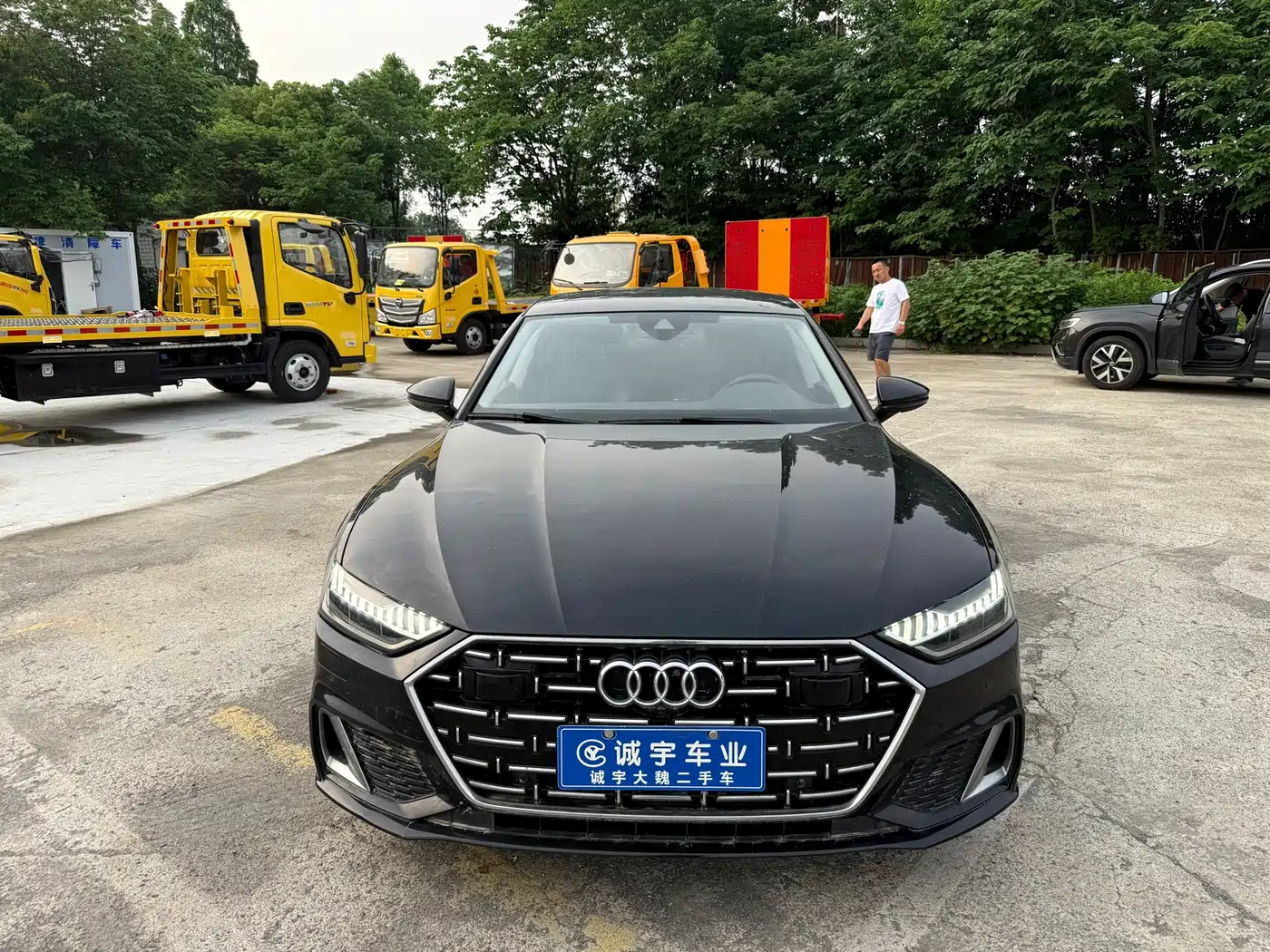 Audi A7L 2024 45TFSI S-line Dream Edition Crystal Package фото 2