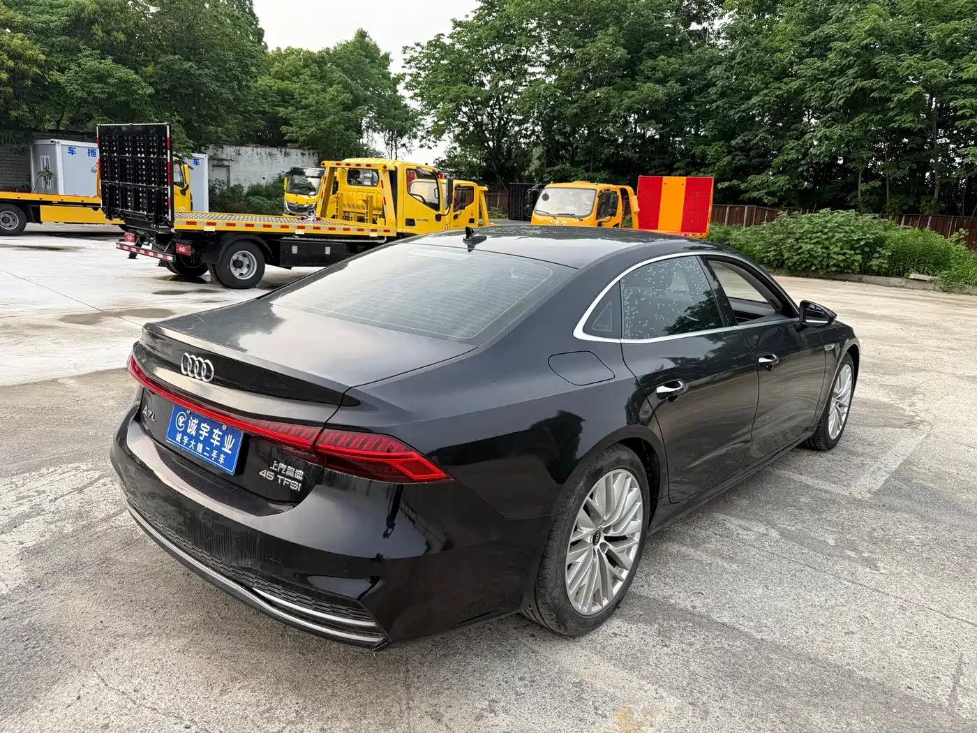 Audi A7L 2024 45TFSI S-line Dream Edition Crystal Package фото 13