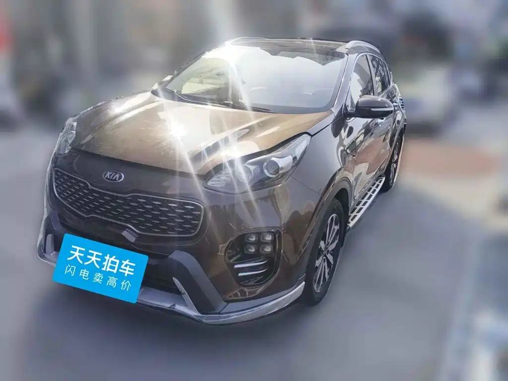 Kia KX5 2016 — пригон из Китая