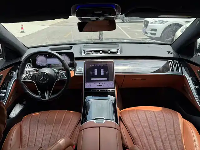 Mercedes-Benz S-Class New Energy 2023 S 450 e L Plug-in Hybrid Sedan — фото 3